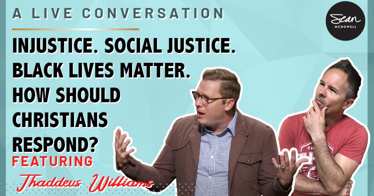 A Biblical Response to Social Justice: A Conversation… | Sean McDowell